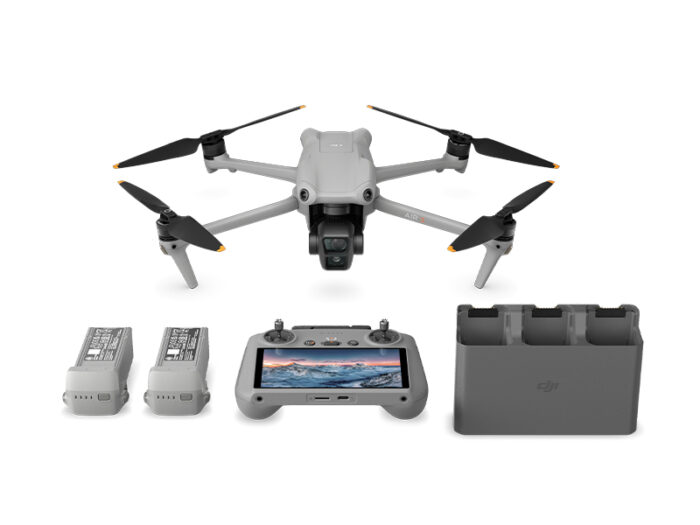 DJI Air 3 Fly More Combo w. DJI RC 2 - Image 1