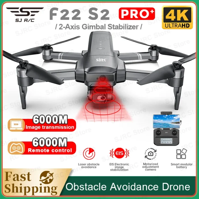 SJRC F22 S2 Pro+ 4K - Image 1