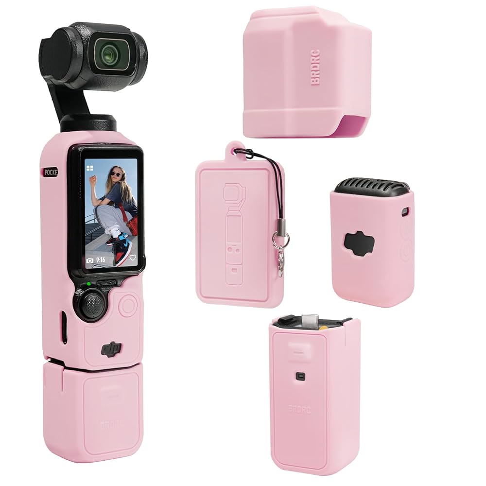 61kr9BP2NkL._UF1000,1000_QL80_ Dji osmo Pocket 3 Silicon Case - Image 5