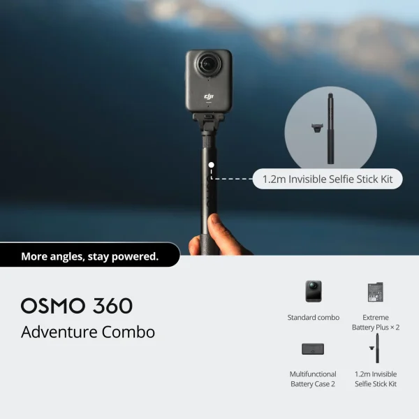 05b56197c20ce5bd8ec27966a98711b4@ultra.webp DJI Osmo 360 Action Camera Adventure Combo - Image 7