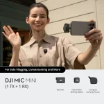 DJI Mic Mini (1 TX + 1 RX) Wireless Microphone - Image 5
