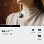 DJI Mic 3 (1 Transmitter + 1 Receiver) - Image 2