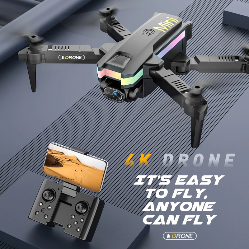 2022-XT8-Mini-Drone-4K-Profesional-Quadcopter-with-HD-Camera-Dron-Air-Pressure-Fixed-Altitude-Drones.jpg_Q90.jpg_.webp XT8 Dual Camera Official Version New 2023 - Image 1