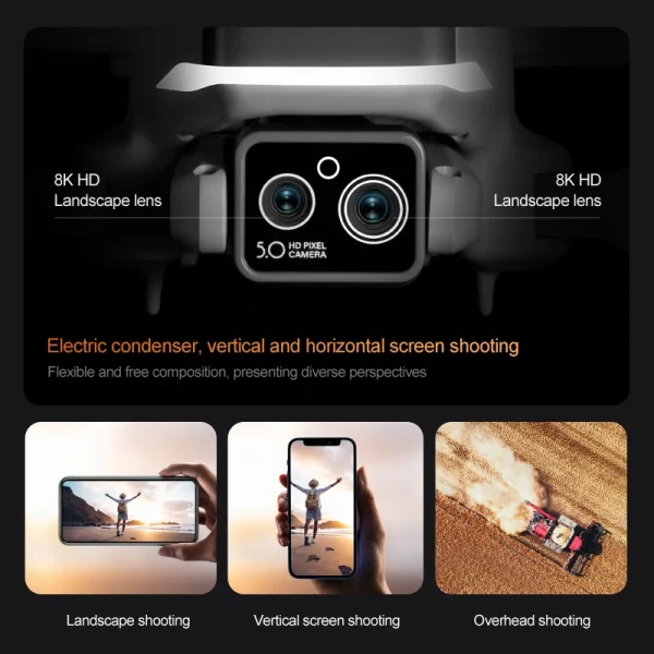 4DRC-M2-S-Pro-New-4K-Drone-Professional-8K-Dual-HD-Camera-Obstacle-Avoidance-WIFI-FPV-2.webp 4DRC-M2 GPS - Image 3