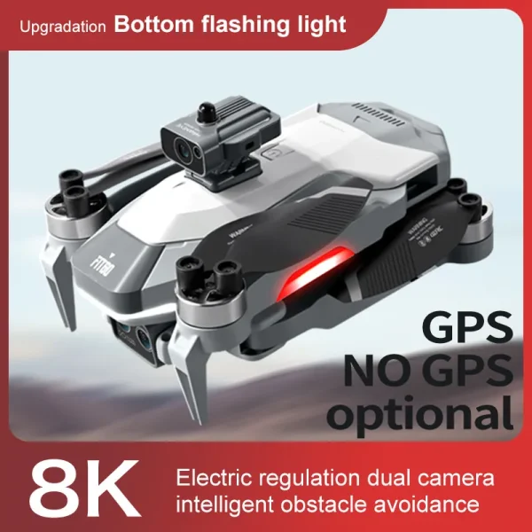 4DRC-M2-S-Pro-New-4K-Drone-Professional-8K-Dual-HD-Camera-Obstacle-Avoidance-WIFI-FPV.webp 4DRC-M2 GPS - Image 2