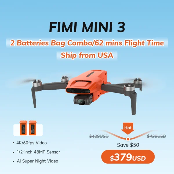 Fimi mini 3 Fly more Combo - Image 4