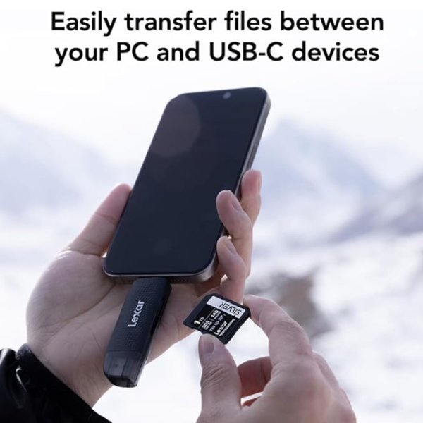 Lexar® Dual-Slot USB-A/C Reader - Image 8