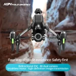H34 Drone 4K HD Dual Camera With Smart Remote