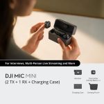 DJI Mic Mini (2 TX + 1 RX + Charging Case) - Image 8
