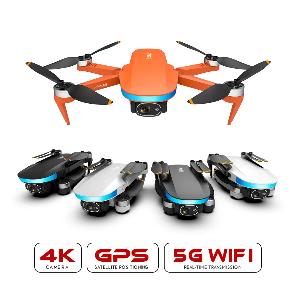 XYRC-S6S-Mini-GPS-Drone-4K-Professinal-Dual-HD-EIS-Camera-Light-Flow-5G-Wifi-Brushless-2.webp S6S Mini GPS Drone 4K - Image 1