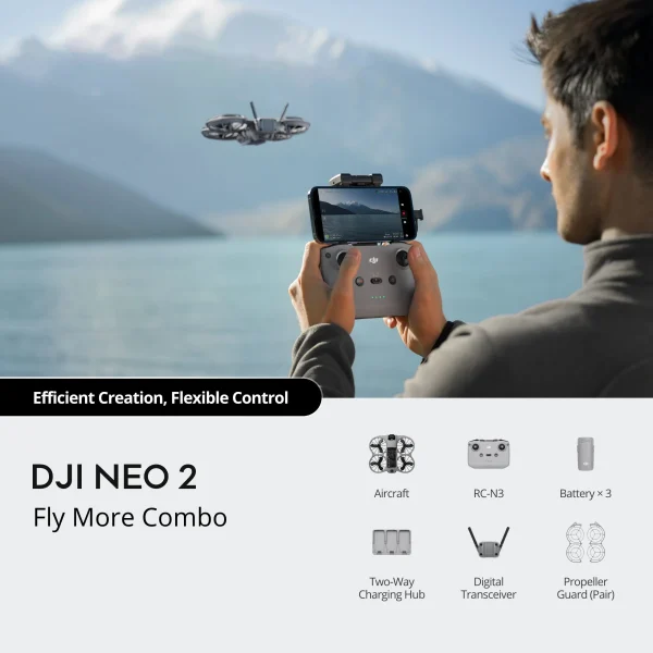 DJI Neo 2 Fly More Combo - Image 3