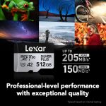 Lexar 512 gb Silver Plus MicroSD Card (Original) - Image 3