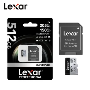 Lexa 64 gb Silver Plus MicroSD Card (Original)