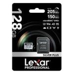 Lexar 128 gb Silver Plus MicroSD Card