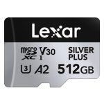 Lexar 512 gb Silver Plus MicroSD Card (Original) - Image 2