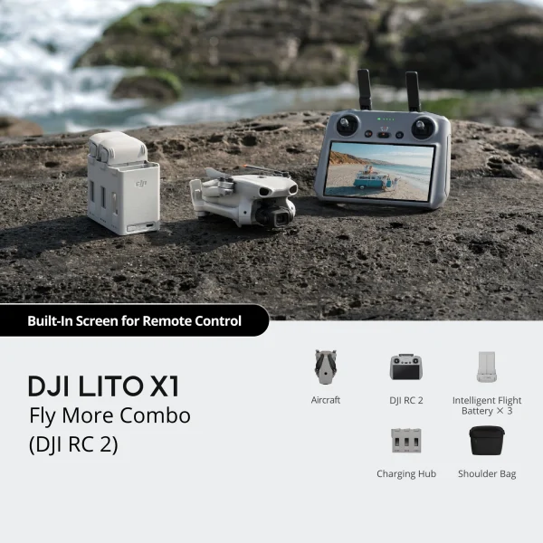 Dji Lito X1 Fly More Combo RC 2 - Image 2