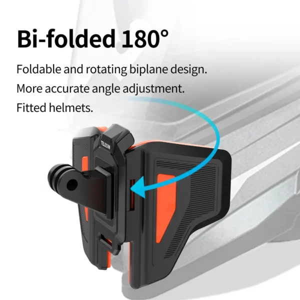 Telesin Motorcycle Helmet Chin Mount (GP-HBM-MT2) - Image 5
