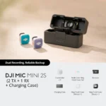 DJI Mic Mini 2S (2 TX + 1 RX + Charging Case) - Image 2