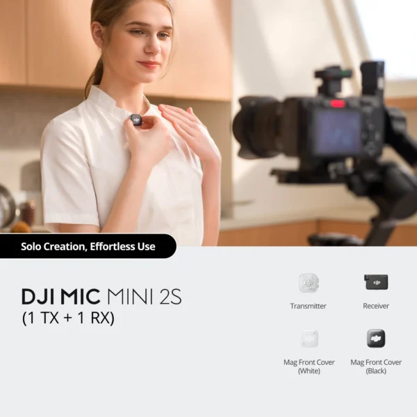 DJI Mic Mini 2S (1 TX + 1 RX) - Image 2