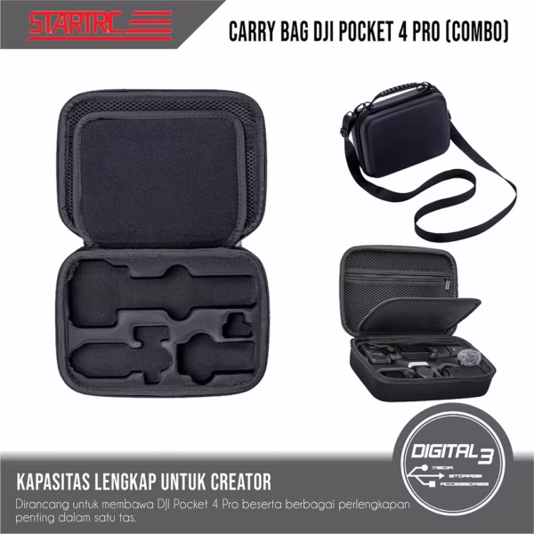 STARTRC Pocket 4 Pro Creator Carrying Case - Image 2