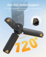 Telesin Mini Portable Tripod & Grip 2-in-1 for Osmo Pocket 4/3 - Image 4