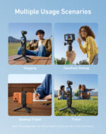 Telesin Mini Portable Tripod & Grip 2-in-1 for Osmo Pocket 4/3 - Image 5